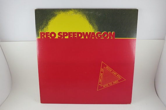 Vintage 1980 Vinyl LP Record Reo Speedwagon A Decade of Rock and Roll 1970 to 1980 Excellent Condition 71692