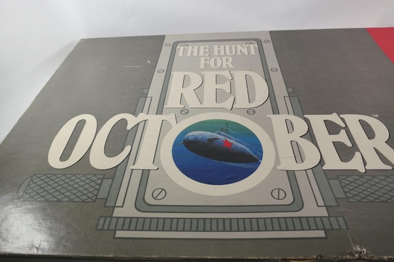 1988 TSR Games Board Game Tom Clancy's The Hunt for Red October 100% Complete
