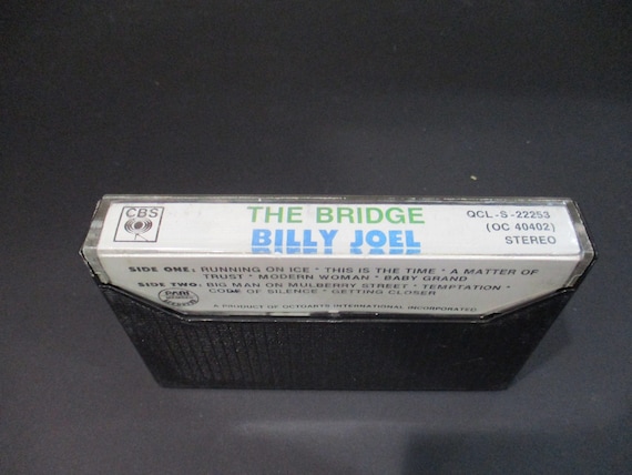 1986 Cassette Tape The Bridge Billy Joel Rare Philippines Pressing