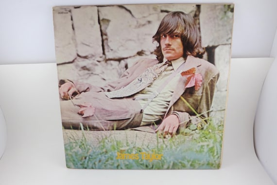 Vintage James Taylor Vinyl LP Record: 1970 Self-Titled Album