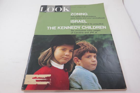 Vintage LOOK Magazine October 5, 1965: The Kennedy Children