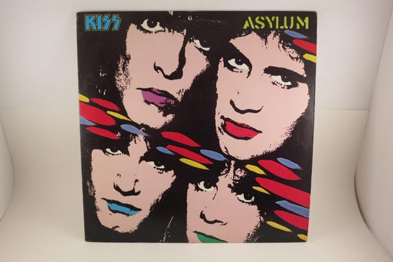 Vintage 1985 Vinyl LP Record Asylum Kiss Excellent Condition
