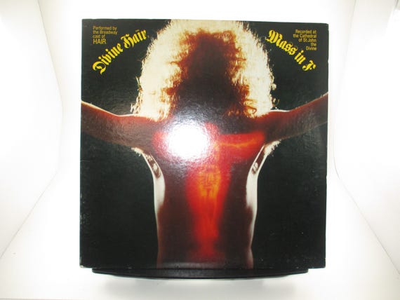 Vintage 1971 Vinyl LP Record Divine Hair Mass in F Excellent Condition 68679