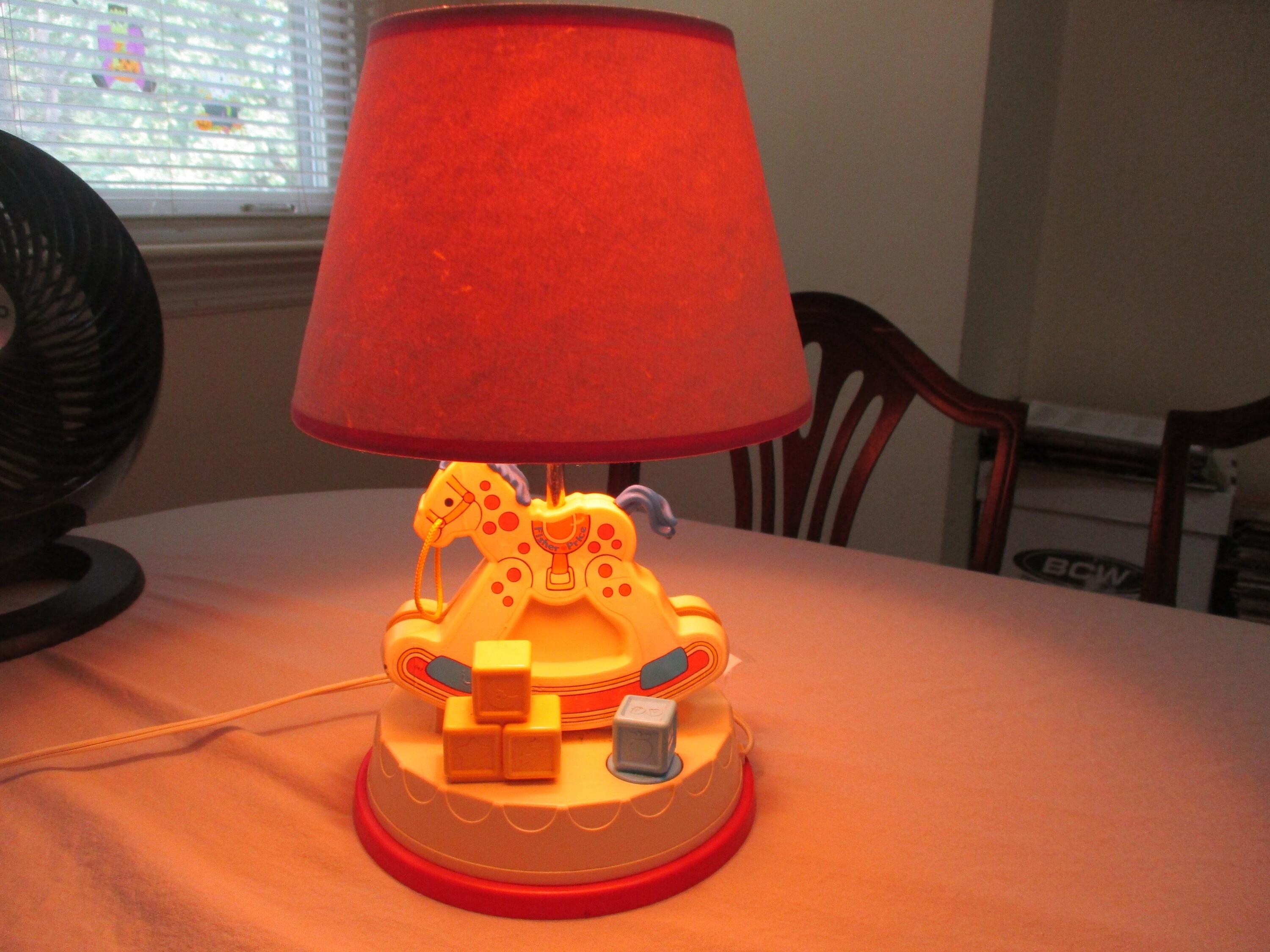 fisher price musical rocking horse