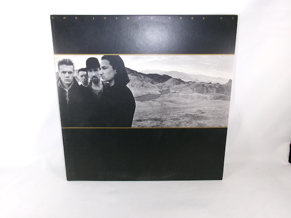 1987 U2 The Joshua Tree Vinyl LP Record EX