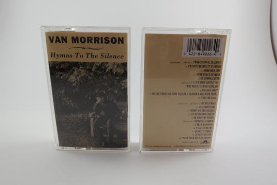 Vintage 1991 Cassette Tape Set Hymns To The Silence Van Morrison