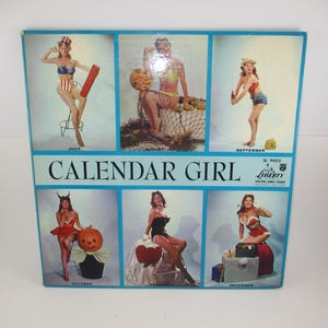 Vintage Julie London Calendar Girl LP - 1956 Mono Pressing