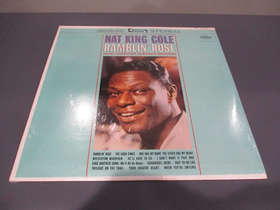 1962 Vinyl LP Record Nat King Cole Ramblin Rose Stereo Pressing MINT Condition Still Factory Sealed 72123
