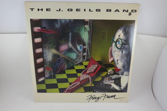 1981 Vinyl LP Record: Freeze Frame - The J. Geils Band