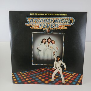 Vintage 1977 Saturday Night Fever Vinyl LP Soundtrack