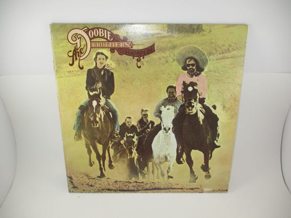 Vintage 1975 Vinyl LP Record Stampede The Doobie Brothers Excellent Condition 70352