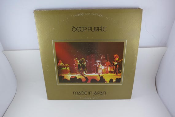 Vintage 1976 Vinyl LP Record Made in Japan Deep Purple EX