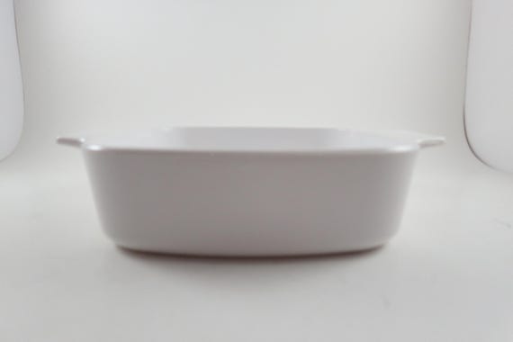 1980's Corning Ware A-1- B All/Just White Pattern 1 Quart Saucepan Excellent Condition