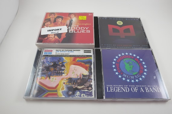 Vintage 90/00's Moody Blues CD's The Singles Red Rocks Days of Future Passed Legend of A Band Sold Individually