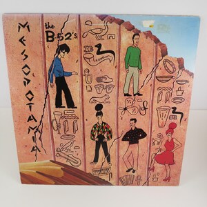 Vintage 1982 Vinyl LP: The B-52's - Mesopotamia