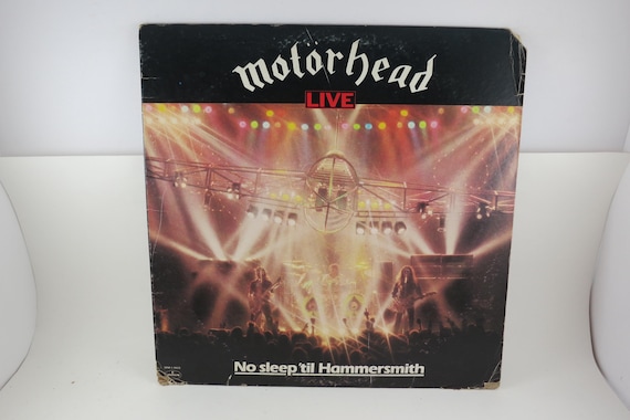 Vintage Motorhead - No Sleep 'Til Hammersmith LP - 1981 Original Pressing