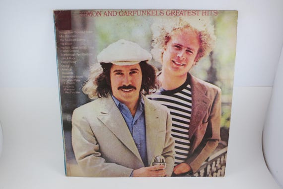 Vintage 1972 Simon & Garfunkel Greatest Hits LP Record - Rare Taiwan Pressing