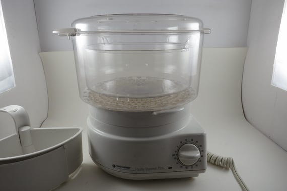 Vintage 1996 Black & Decker Handy Steamer Plus Rice Cooker HS90