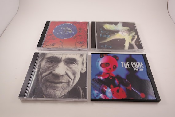 Vintage 1980's The Cure CD's Kiss Me Kiss Me Kiss Me Show Staring At The Sea The Singles Mixed Up Disintegration Sold Individually