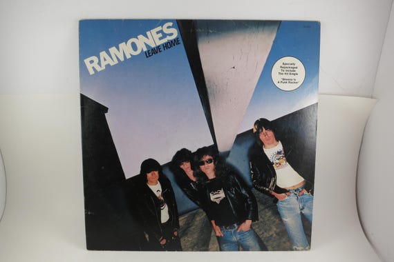 Vintage 1977 Vinyl LP Record Leave Home Ramones