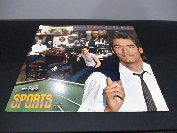 Vintage 1983 Vinyl LP Record Huey Lewis and The News Sports Excellent Condition 64220