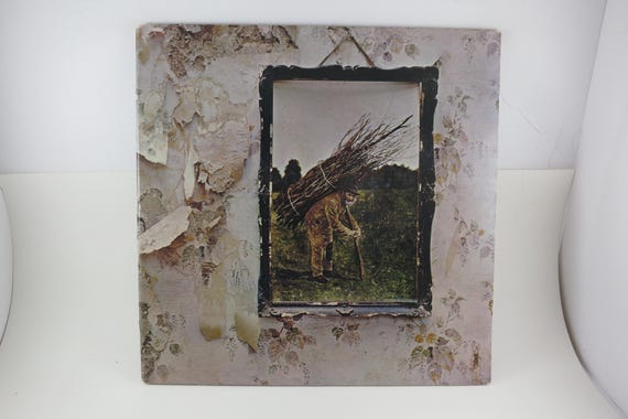Vintage 1971 LP Vinyl Record Led Zeppelin IV (Untitled) EX