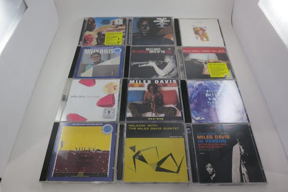 1980's Miles Davis Jazz CD's Poetics of Sound Sketches of Spain Love Songs Greatest Hits Kind Of Blue Bitches Brew Doo Bop Sold Individually