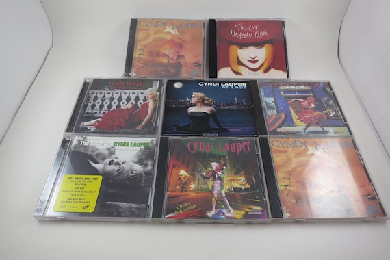 Cyndi Lauper CDs: True Colors, She's So Unusual, At Last