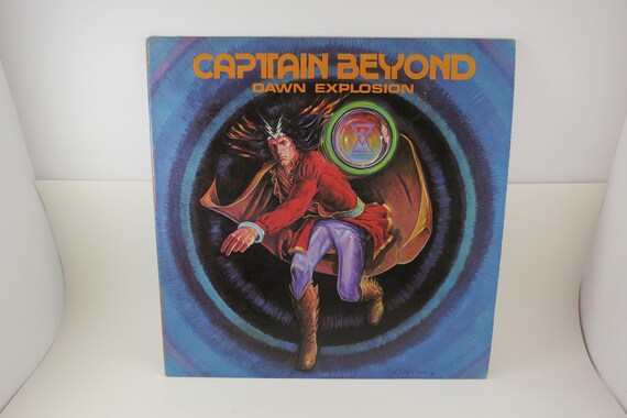 Vintage 1977 Vinyl LP Record Dawn Explosion Captain Beyond Excellent Condition 71251