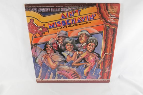 1978 Vinyl LP Record Ain't Misbehavin Fats Waller Soundtrack EX