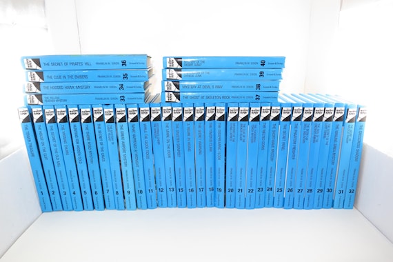 Vintage Hardy Boys Book Series 1-40 (Excluding 14) Hardcover Set 1987-1992