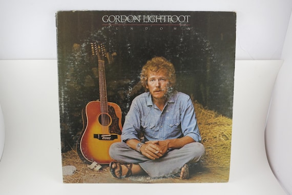 1974 Gordon Lightfoot Vinyl Record, Sundown EX