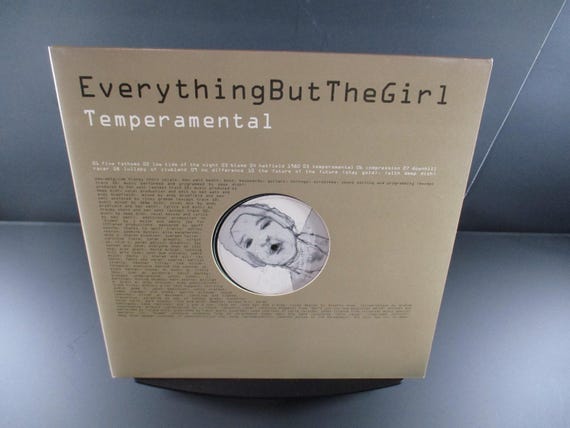 1999 Vinyl LP Record Set Temperamental Everything But the Girl Near Mint Condition 72135