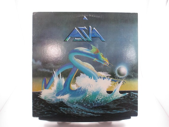 Vintage 1982 Vinyl LP Record Asia Self Titled Debut Excellent Condition 68686