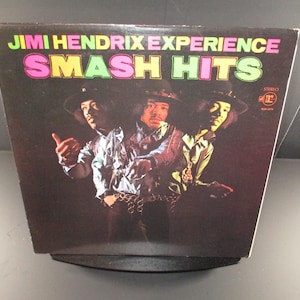 Vintage 1973 Vinyl LP Record The Jimi Hendrix Experience Smash Hits Excellent Condition 67619