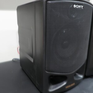 Vintage 1998 Sony Cassette Radio Corder: CFD-Z110, Detachable Speakers image 9