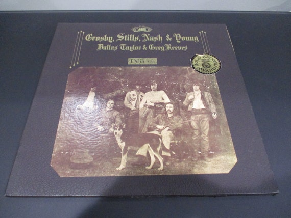 Vintage 1970 Vinyl LP Record Crosby Stills Nash & Young Deja Vu Excellent Condition 71556