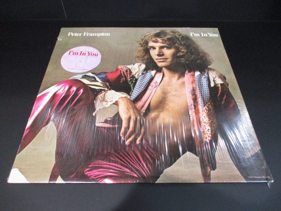 Vintage 1977 Vinyl LP Record Peter Frampton I'm In You Excellent Condition In Shrink Hype Sticker 68458
