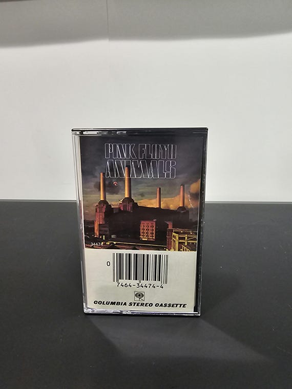 Vintage 1982 Pink Floyd Animals Cassette Tape