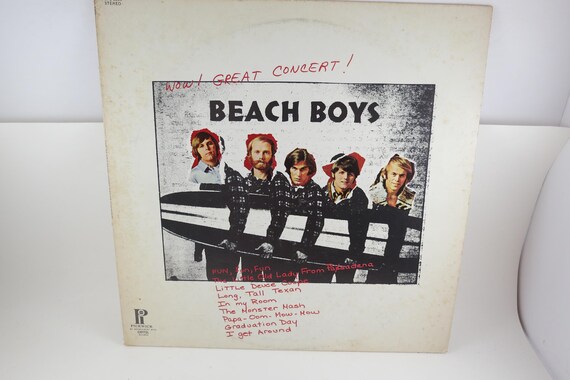 Vintage 1972 The Beach Boys Vinyl LP Record