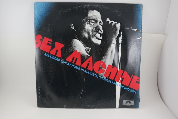 Vintage 1977 Vinyl LP Record Set Sex Machine James Brown