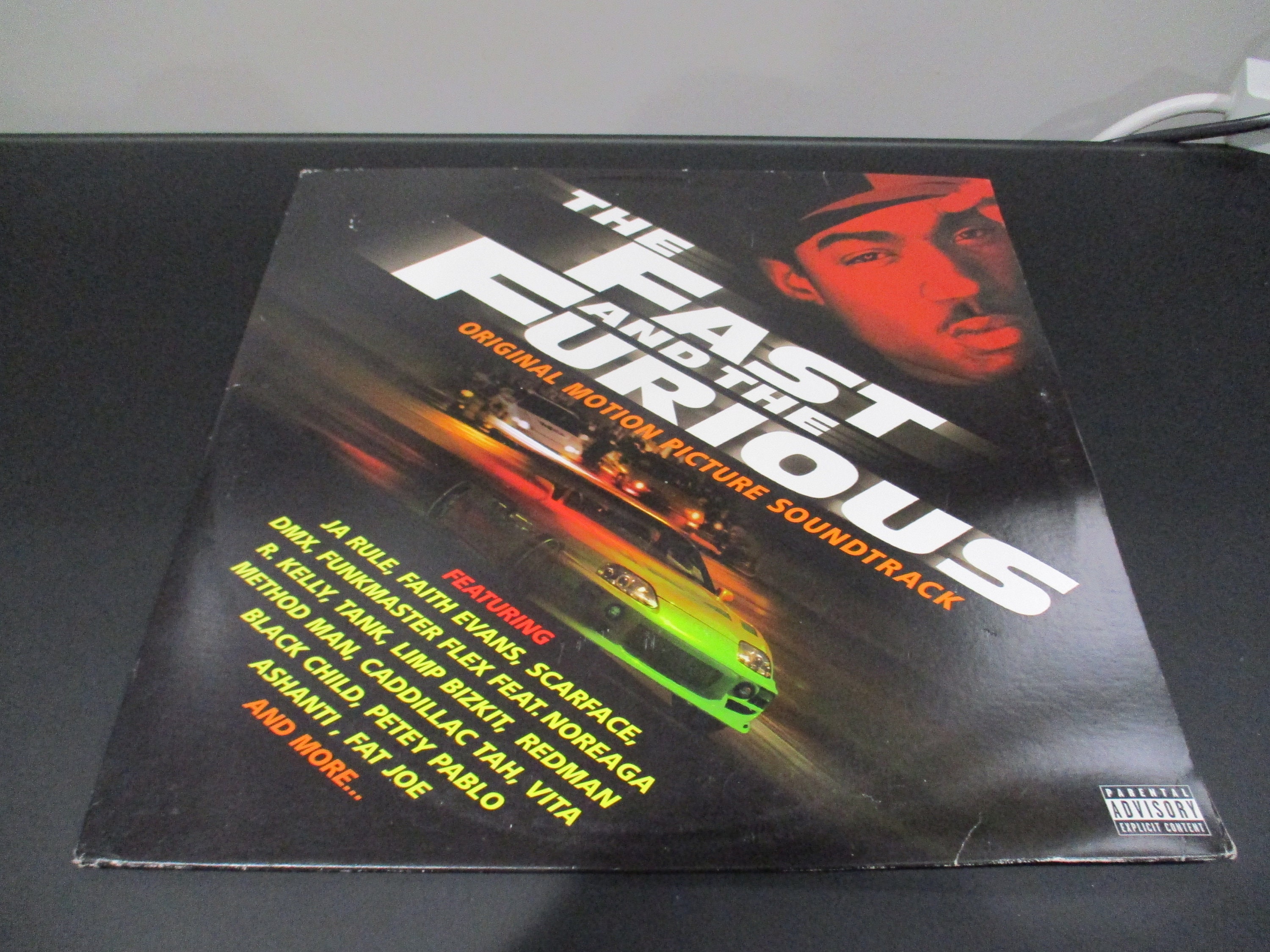 the　Set　Record　the　Furious　2001　Vintage　Etsy　Fast　Vinyl　LP　and