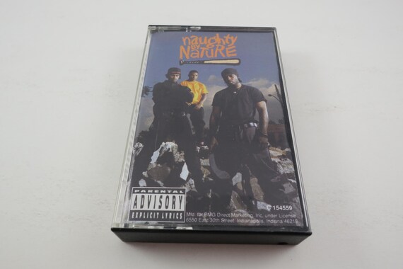 Vintage 1990's Naughty By Nature Cassette Tapes Self Titled Hip Hop Hooray Single Sold Individually