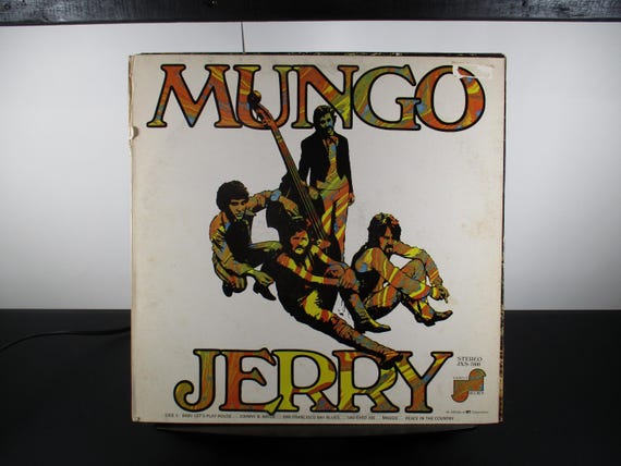 Vintage 1970 Vinyl LP Record Mungo Jerry Self Titled Very Good Condition 69486