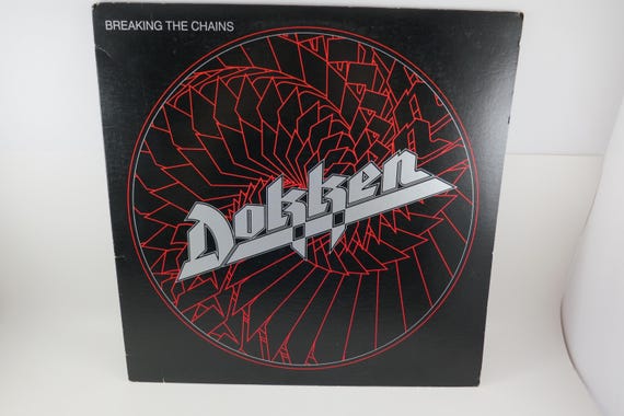 Vintage 1983 Vinyl LP Record Breaking the Chains Dokken Excellent Plus Condition 71445