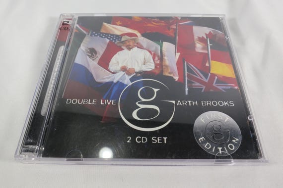 Garth Brooks Double Live 2 CD Set Limited First Edition