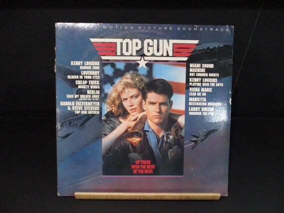 Vintage 1986 Vinyl LP Record Top Gun Original Motion Picture Soundtrack Excellent Condition 67936