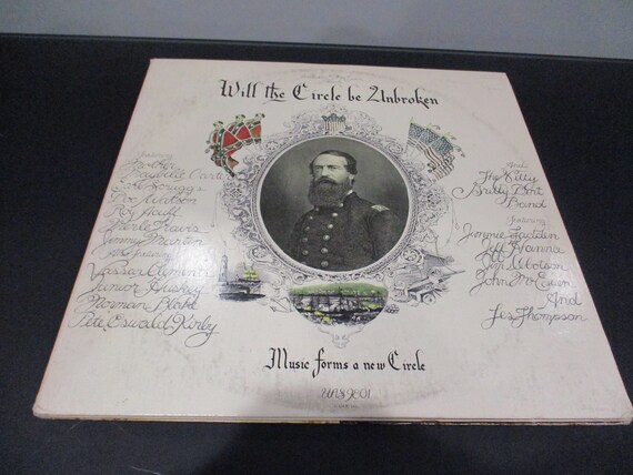 1972 Vinyl LP Three Record Set Will the Circle Be Unbroken Nitty Gritty Dirt Band Excellent Condition 72167