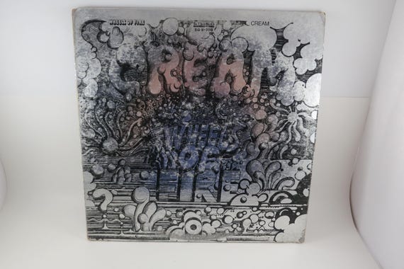Vintage Cream Wheels of Fire Vinyl LP - 1968 Original Pressing