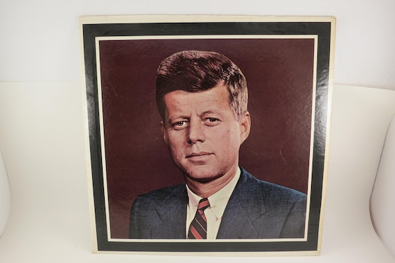 Vintage 1963 LP Vinyl Record John F Kennedy Memorial Album